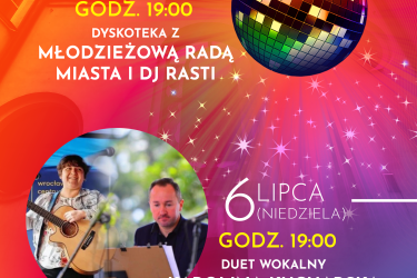 Już jutro rusza nasze WAKACYJNE PATIO! Jeśli jeszcze nigdy nie byliście z nami, to koniecznie musicie nadrobić zaległości! KONCERTY w RATUSZU